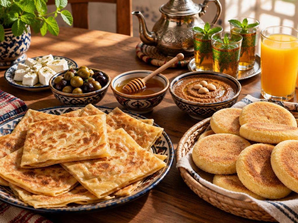 Petit-déjeuner marocain